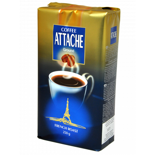 Кофе молотый Attache (Французская обжарка) 250г